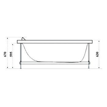 Каркас для ванны Dush-ka WSA