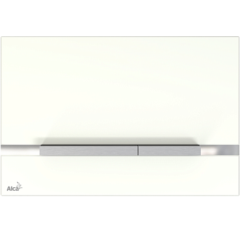 Кнопка управления для скрытых систем инсталляции, стекло-белый Кнопка управления для скрытых систем инсталляции, стекло-белый