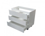 Комплект мебели Bali New 1000х450 напольный 3 ящика (ШхГхВ) 998х446х860