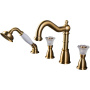 Смеситель воезной на 3 отв., Camelia бронза_Комплект