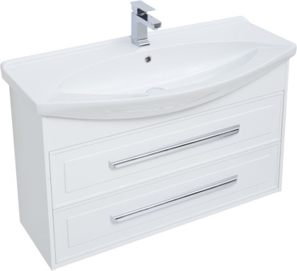 Тумба под раковину Aquanet Остин 105 белый (под раковину Стиль) 00252671 Тумба под раковину Aquanet Остин 105 белый (под раковину Стиль) 00252671