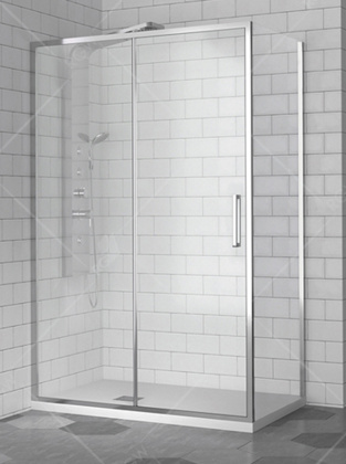 Душевой уголок RGW SV-45 (SV-13 + Z-050-2), профиль - хром, 100 х 90 х 195 см, 06324519-011