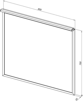 Зеркало Allen Brau Priority 80 1.31015.02 серебро браш