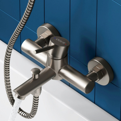 D3010000SS Logic new Смеситель Для ванны и душа из нержавеющей стали