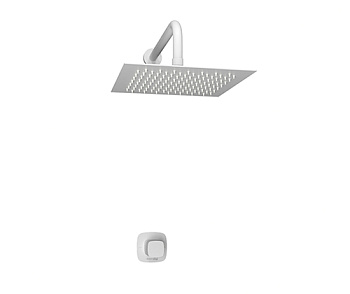 A9551.146.254 Встраиваемый комплект для душа с верхней душевой насадкой