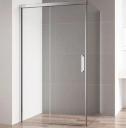 DUET SOFT-M-80-FIX-C-Cr Универсальная боковая панель без пристенного профиля