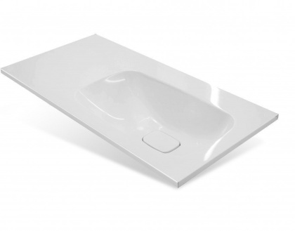 Раковина "Barcelona 90 silk" правая 900х450