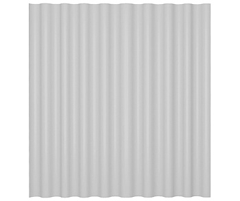 Шторка для ванной Oder, 240х200 см, серая, SC-30503