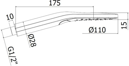Душевой гарнитур Paffoni Sofia (ZDOC122CR + ZSUP010CR + ZFLO018CR)