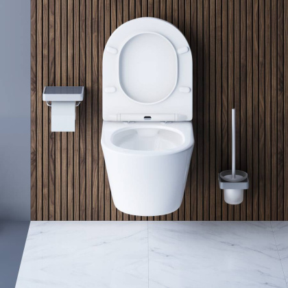 DX35C1700SC Skyline унитаз подвесной безободковый с сиденьем микролифт