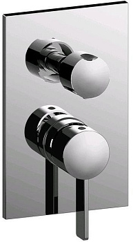 Смеситель для душа Paffoni Rock RO018CR/M (с внутренней частью)