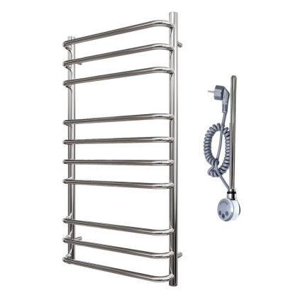 Полотенцесушитель электрический Point Нептун PN09150E П10 500x1000 левый/правый, хром Полотенцесушитель электрический Point Нептун PN09150E П10 500x1000 левый/правый, хром