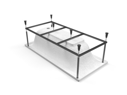 Акриловая ванна Cersanit Smart 170х80 R 63351