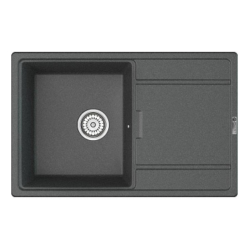 Мойка кухонная Point Лаура 78 PN3005GR, графит