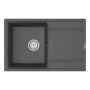 Мойка кухонная Point Лаура 78 PN3005GR, графит