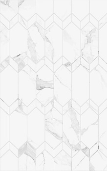 Плитка Mosaic белый 25х40