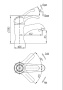 LIRA-M-LS1-01 Смеситель для раковины с донным клапаном, хром