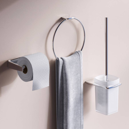 Набор аксессуаров для зоны туалета, хром, AK50T0803W