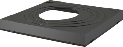 Вставка для водосточной трубы универсальная – черный