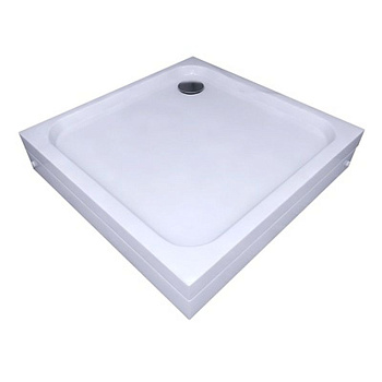 Душевой поддон Акватек 90 DP-0000004 с ножками квадратный