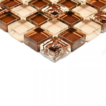 Мозаика Bonaparte Стеклянная Ochre Rust 30х30 см Мозаика Bonaparte Стеклянная Ochre Rust 30х30 см