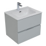 Мебель для ванной Aquanet Алвита New 60 2 ящика, серый