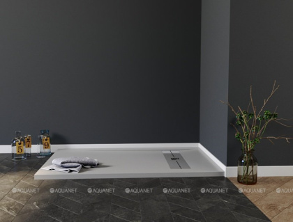 Душевой поддон Aquanet Delight 160х90 серый