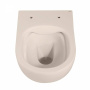 Подвесной унитаз Abber Bequem AC1101MBE бежевый матовый с микролифтом