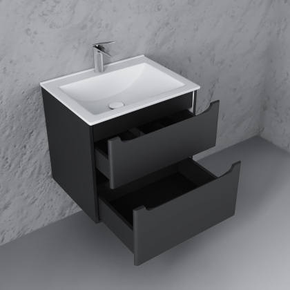 Умывальник встраиваемый керам. LAPARET Sinergia 60см белый с1 Умывальник встраиваемый керам. LAPARET Sinergia 60см белый с1