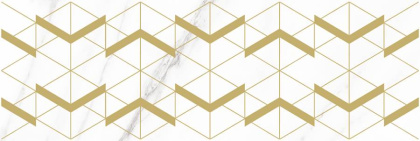 Декор Camelot wing белый 20x60 (1уп/6шт), шт