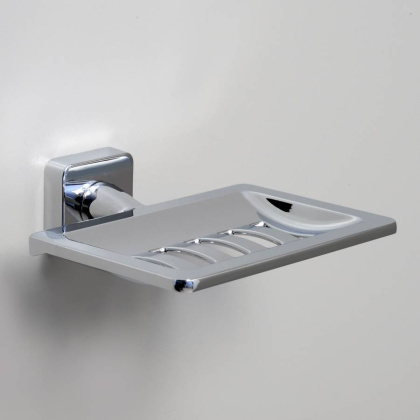 Мыльница решетка Dill, 13х4,2х12,5 см, хром, K-3969