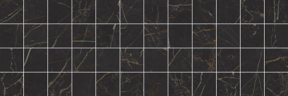 Декор MM60074 Royal мозаичный чёрный 20х60,шт