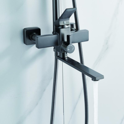 Душевая стойка со смесителем Shevanik S61T S6136T