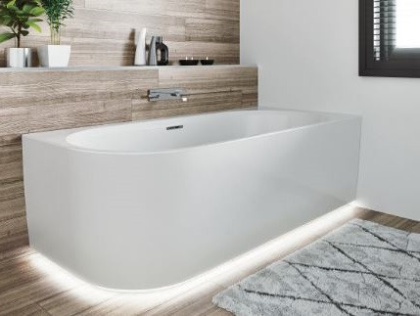 Акриловая ванна Riho Desire Corner Linkswhite 180