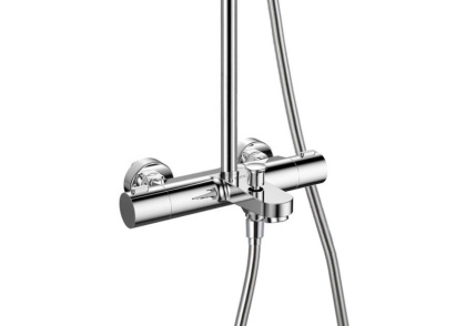 Термостатическая душевая система 3jet 260мм AQUATEK AQ2043CR 