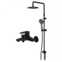 F42890A14 Gem набор 2в1: Смеситель д/ванны/душа, верхний душ d 220 мм, ручн.душ 110 мм, 1 ф-ция, душевая