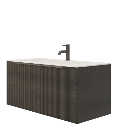 Тумба под раковину Creto Luna Venge 100 см 17-VG100