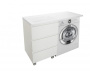 Тумба напольная под умывальник Dallas Luxe 1150х482 3 ящика (ШхГхВ) 498х476х860