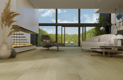 Кварцевый паркет Quartz Parquet Классик Дуб Шампань, 414, 7/1,2 мм