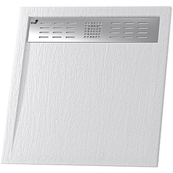 Душевой поддон квадратный RGW STM-W Белый 90*90