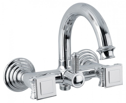 Смеситель OLIMP-VD-02-Sw Исполнение: Бронза, Ручки: Swarovski