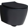 Чаша подвесного унитаза Allen Brau Fantasy 4.11004.31 черный матовый Чаша подвесного унитаза Allen Brau Fantasy 4.11004.31 черный матовый