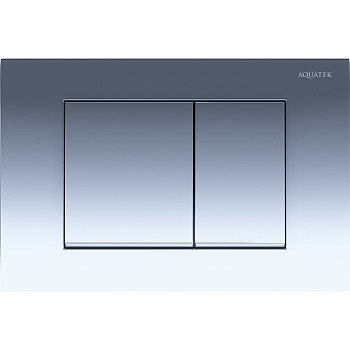 Панель смыва Aquatek Хром глянец (клавиши квадрат) KDI-0000010