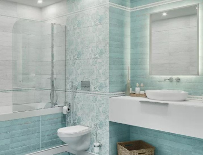 10300000097 Декор кер. Calypso GT Бел. 60*50 01 панно из 2 плит _ 1 \3