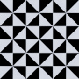 Керамическая мозаика, Triangolo Chess Matt, Geometry
