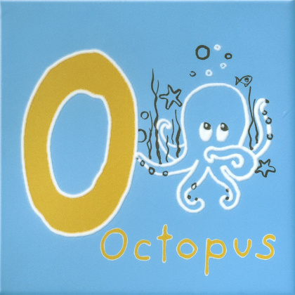 Декор OS\A231\5112 Зоопарк O синий (20см*20см*6,9мм) (10шт/0,4м2), шт