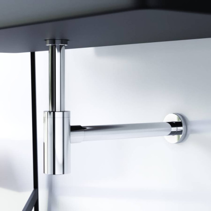 210800000 Option, cифон Для раковины, Хром