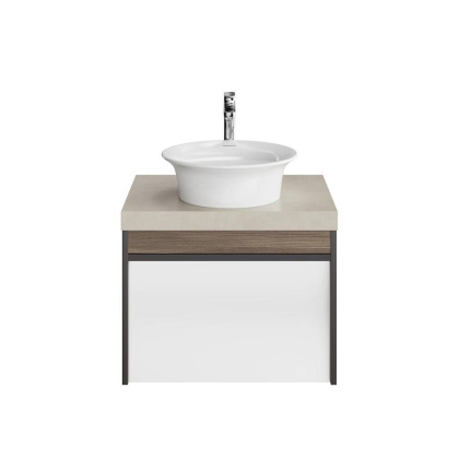 Тумба MODULA подвесная 60 с ящиком 1+1, арабика MO.60.1+1\AR Тумба MODULA подвесная 60 с ящиком 1+1, арабика MO.60.1+1\AR