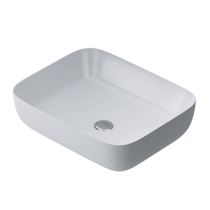 M8FWCC10510WG Func Раковина накладная, прямоугольник, 51 см, цвет Белый глянец