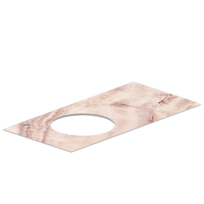 Спец. изделие декоративное CONO Onice розовый 97, без отверстия под смеситель, CO2.1.VT278\97